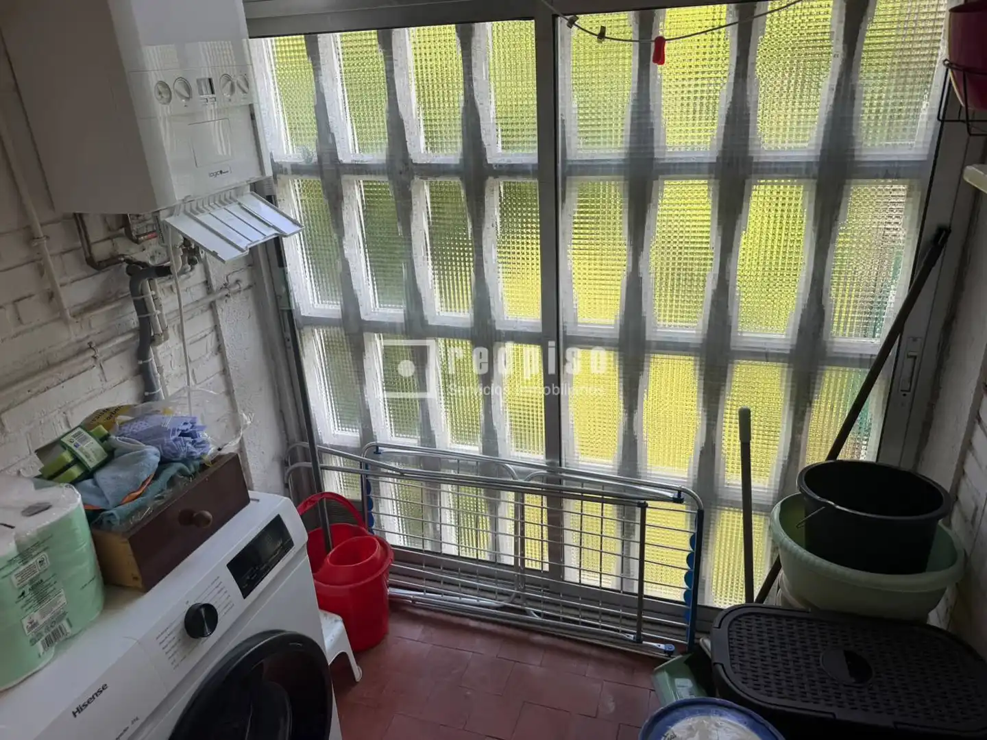 Balcony of Flat for sale in Madrid  with Heating, Private garden and Parquet flooring