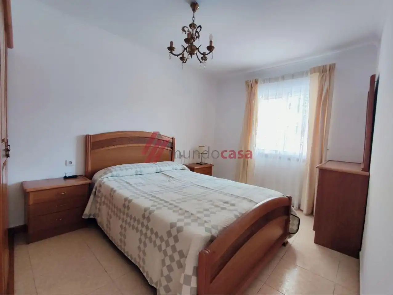 Bedroom of Houses for rent in Ferrol  with Private garden, Terrace and Furnished