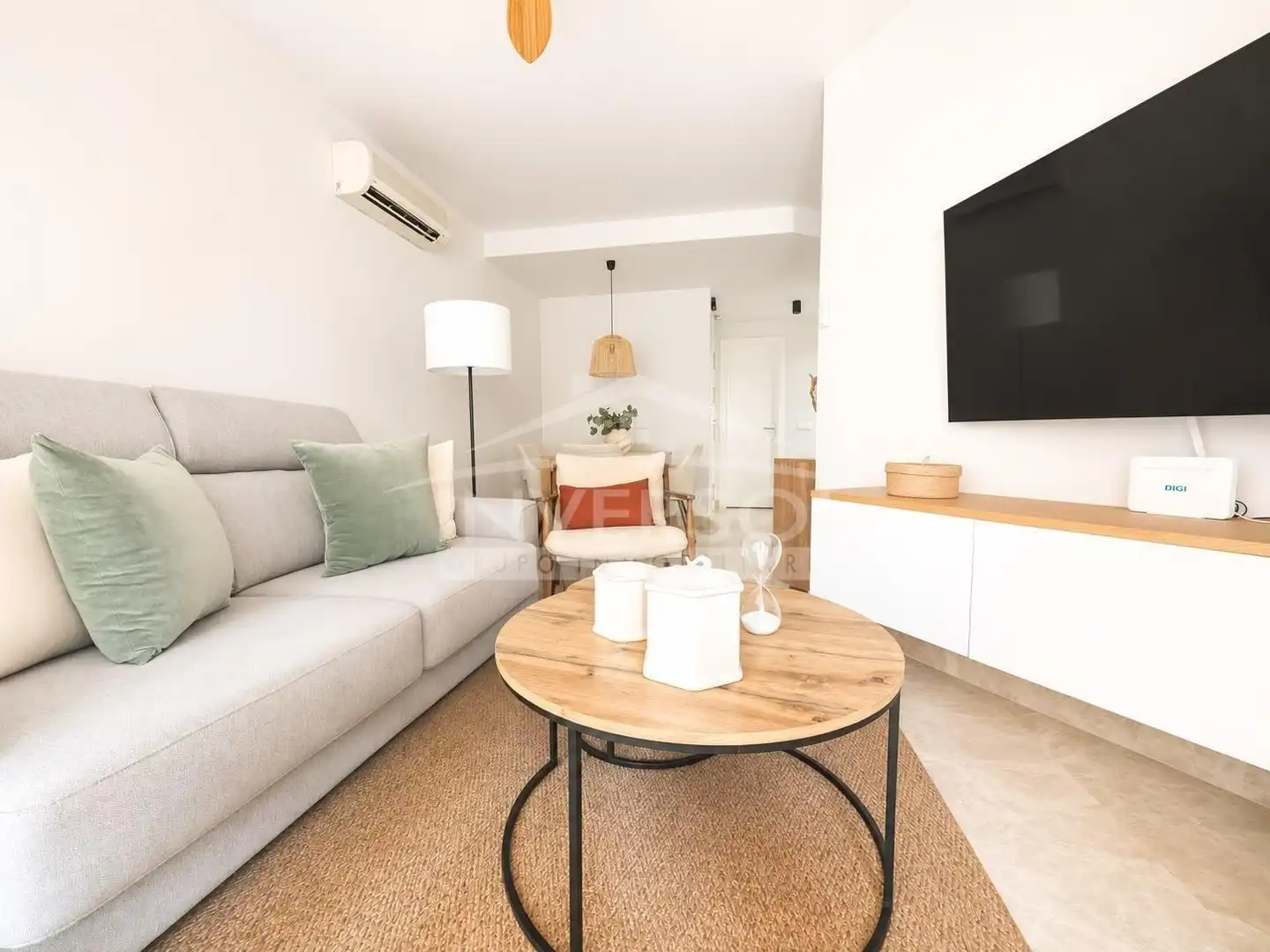 Wohnzimmer von Wohnung zum Verkauf in El Ejido mit Klimaanlage, Heizung und Terrasse
