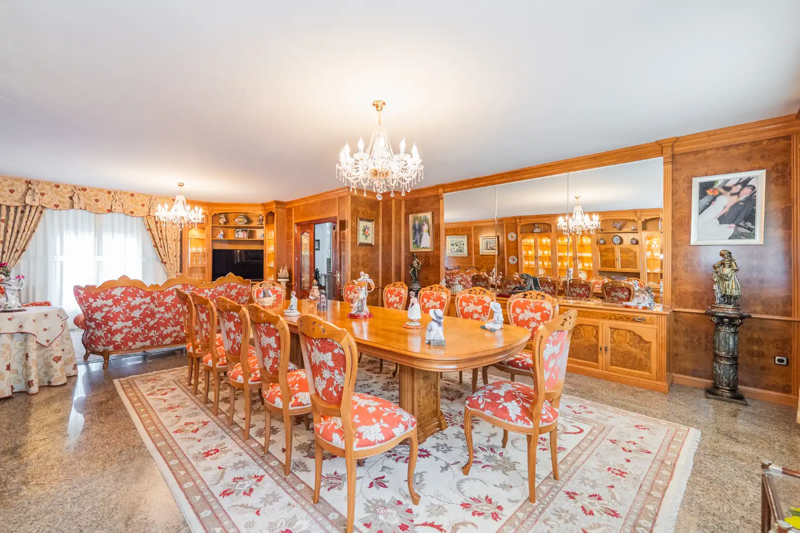 Dining room of Houses for sale in San Sebastián de los Reyes  with Air Conditioner, Heating and Private garden