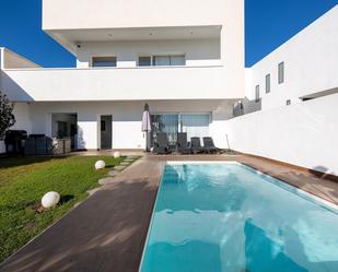 Swimming pool of Single-family semi-detached for sale in Albolote  with Air Conditioner, Terrace and Swimming Pool