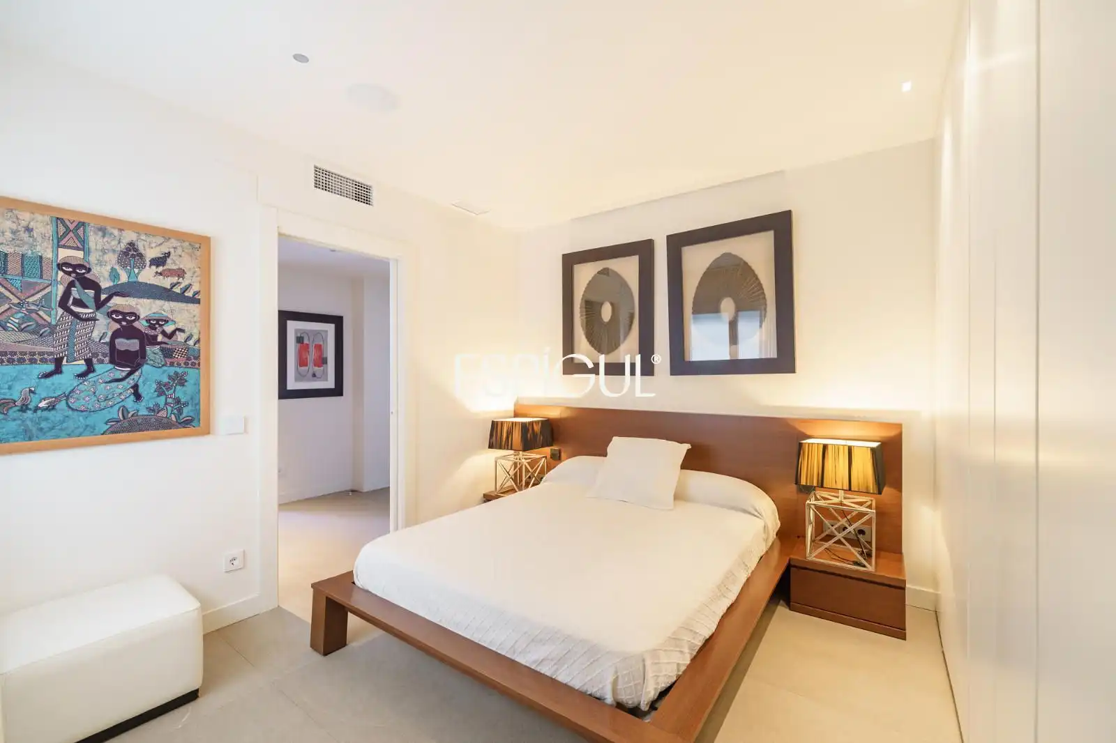 Bedroom of Attic for sale in Barcelona  with Air Conditioner, Heating and Parquet flooring