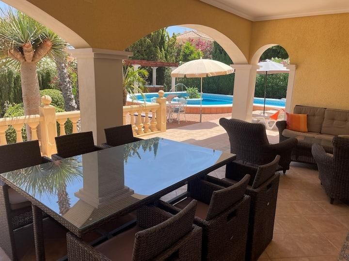 Terrace of House or chalet to rent in El Campello  with Air Conditioner, Heating and Private garden