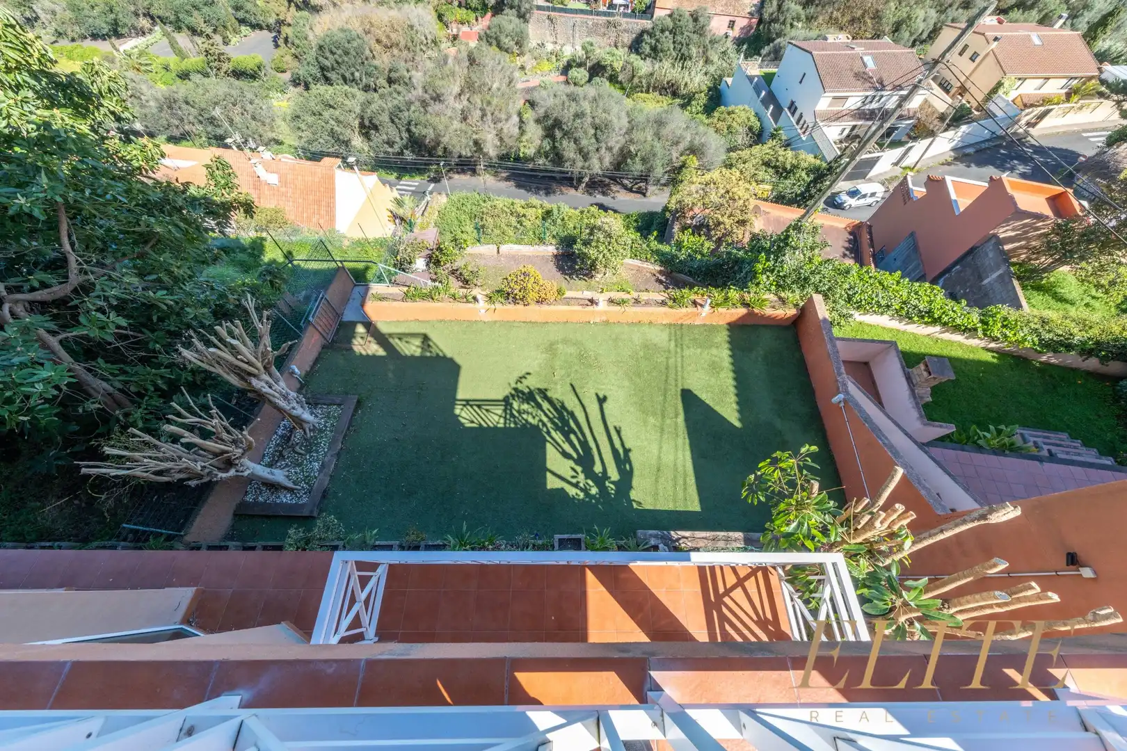 Garten von Einfamilien-Reihenhaus zum Verkauf in Santa Brígida mit Parkett