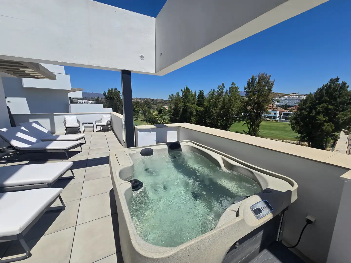 Terrace of Flat for sale in Mijas  with Air Conditioner, Heating and Terrace