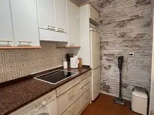 Cuina de Pis de lloguer en Bilbao  amb Calefacció, Moblat i Balcó