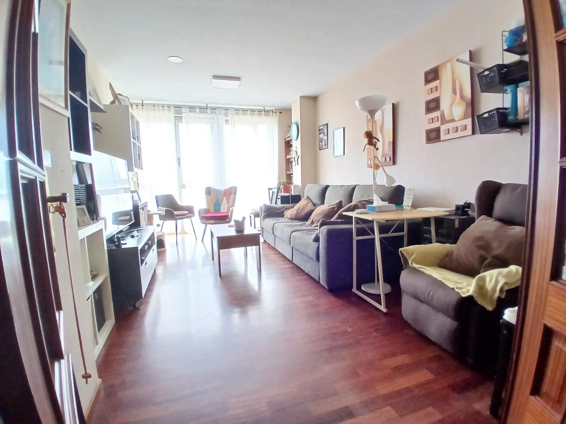 Living room of Flat for sale in Carballo  with Heating, Terrace and Storage room