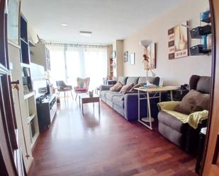 Living room of Flat for sale in Carballo  with Heating, Terrace and Storage room