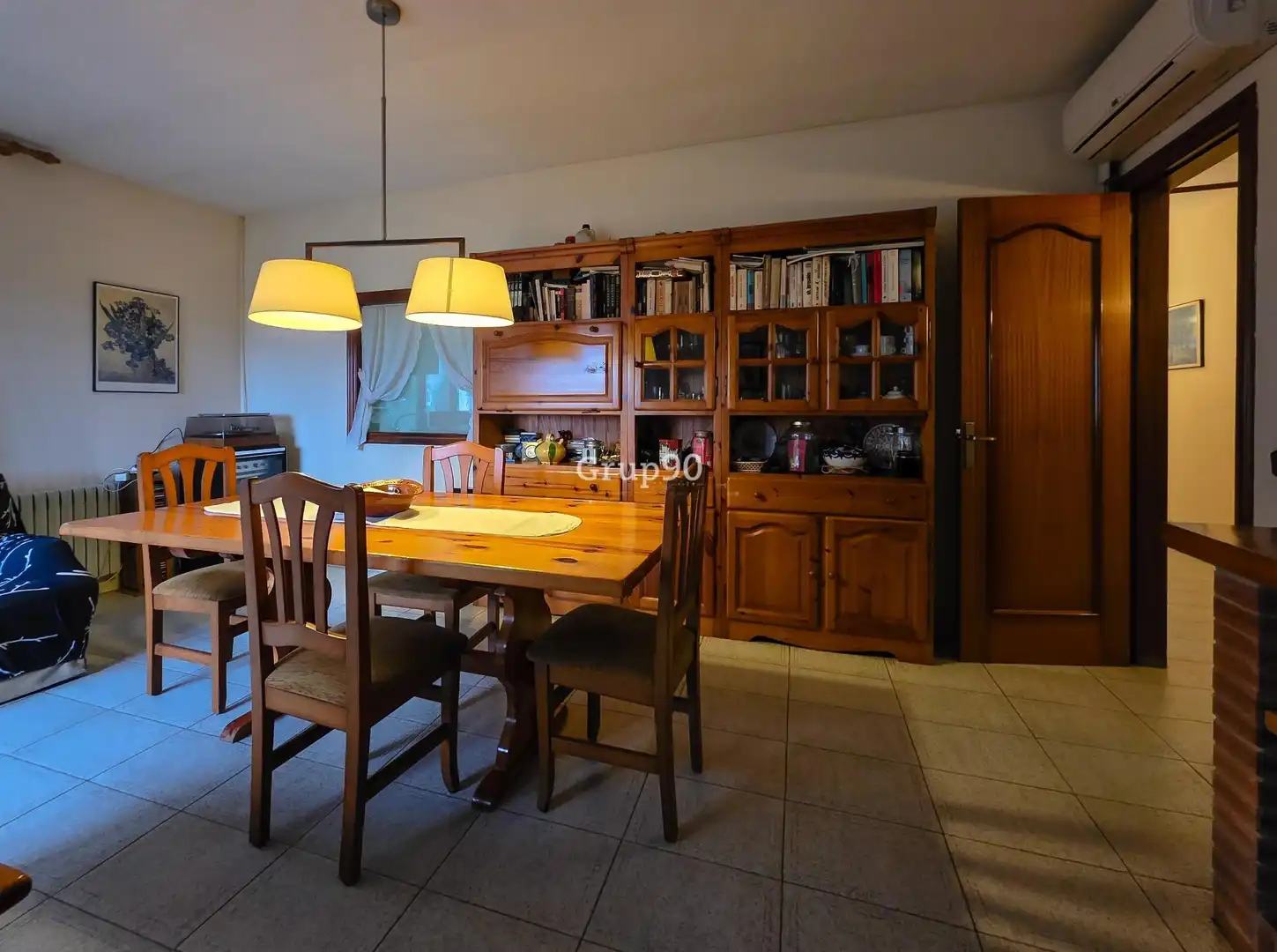 Menjador de Casa o xalet en venda en Lleida amb Balcó
