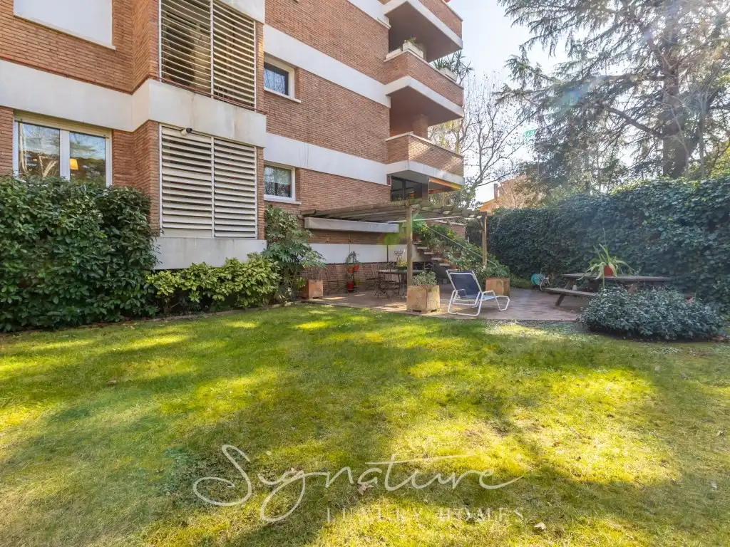Jardí de Planta baixa de lloguer en Sant Cugat del Vallès amb Aire condicionat, Jardí privat i Terrassa