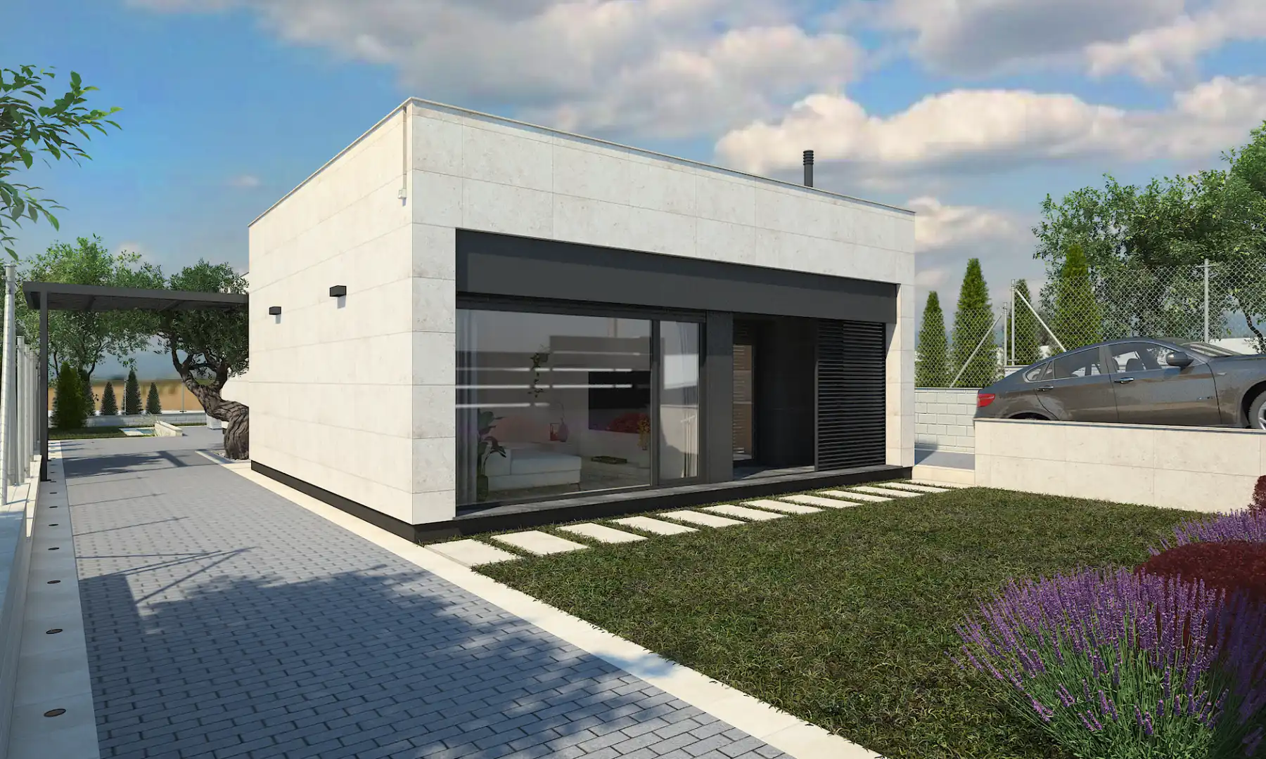 Exterior view of Houses for sale in Quijorna  with Heating and Private garden