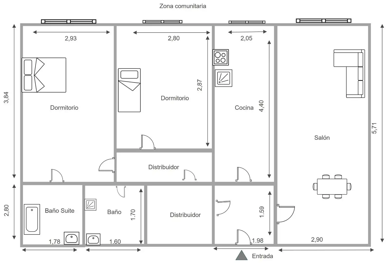 Piso en venta en Reus con Jardín privado, Trastero y Piscina comunitaria