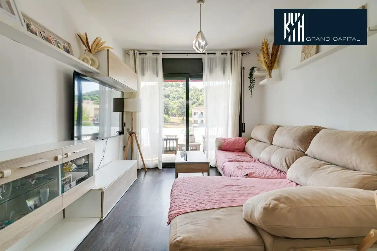 Living room of Flat for sale in Malgrat de Mar  with Air Conditioner, Heating and Balcony