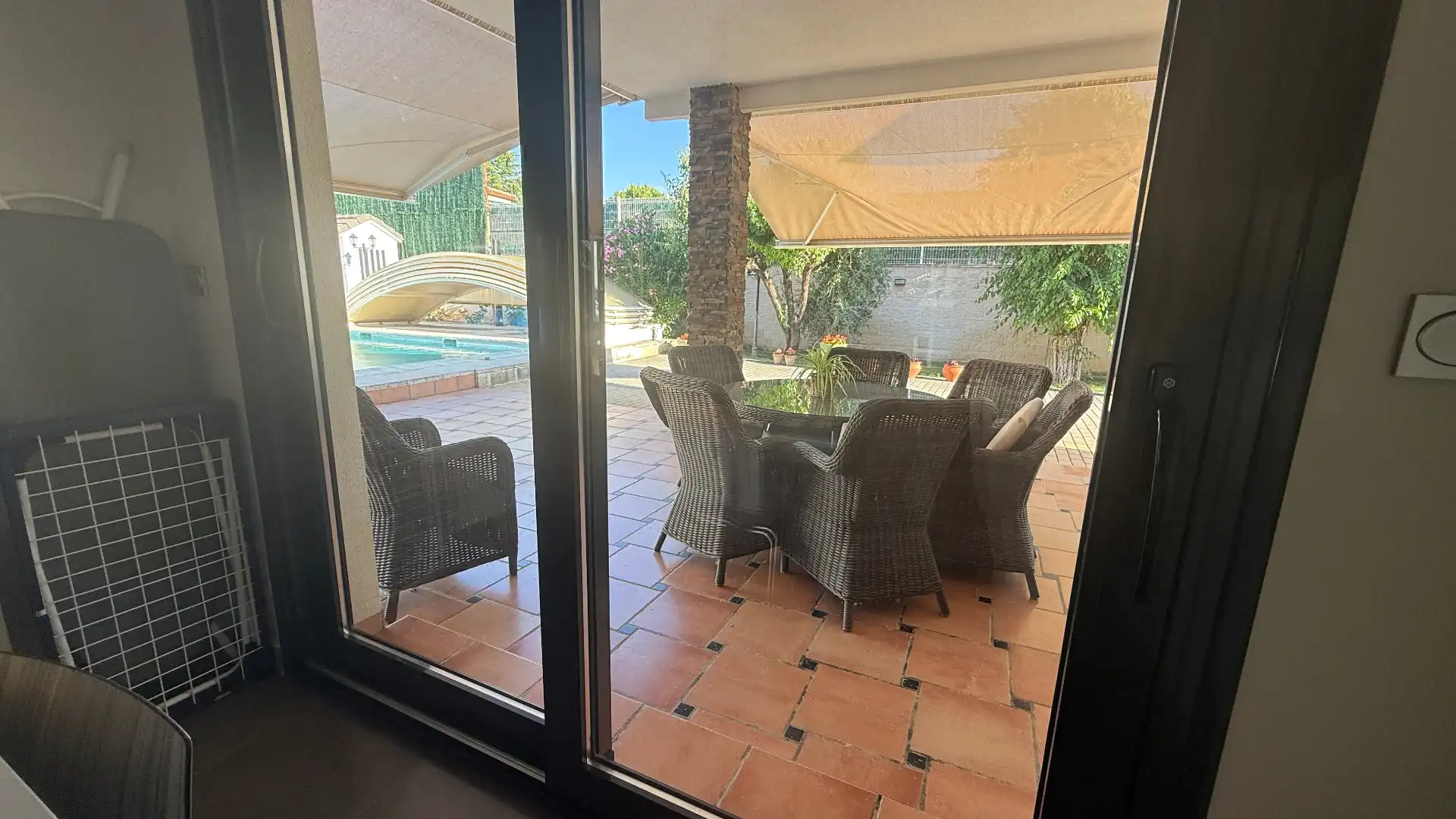 Terrasse von Haus oder Chalet zum Verkauf in Albacete mit Klimaanlage, Heizung und Privatgarten