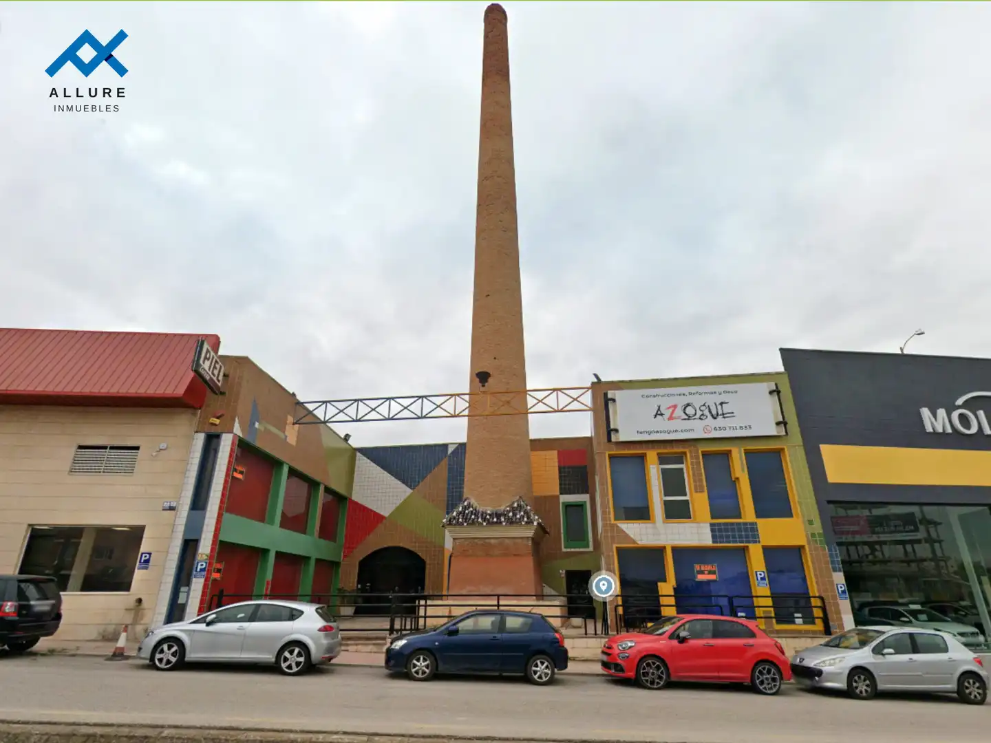 Vista exterior de Nave industrial en venta en Molina de Segura