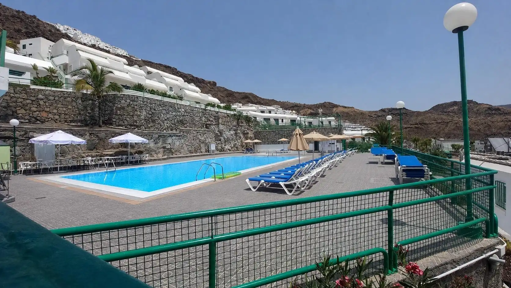 Swimming pool of Apartments for sale in Mogán  with Air Conditioner, Private garden and Terrace
