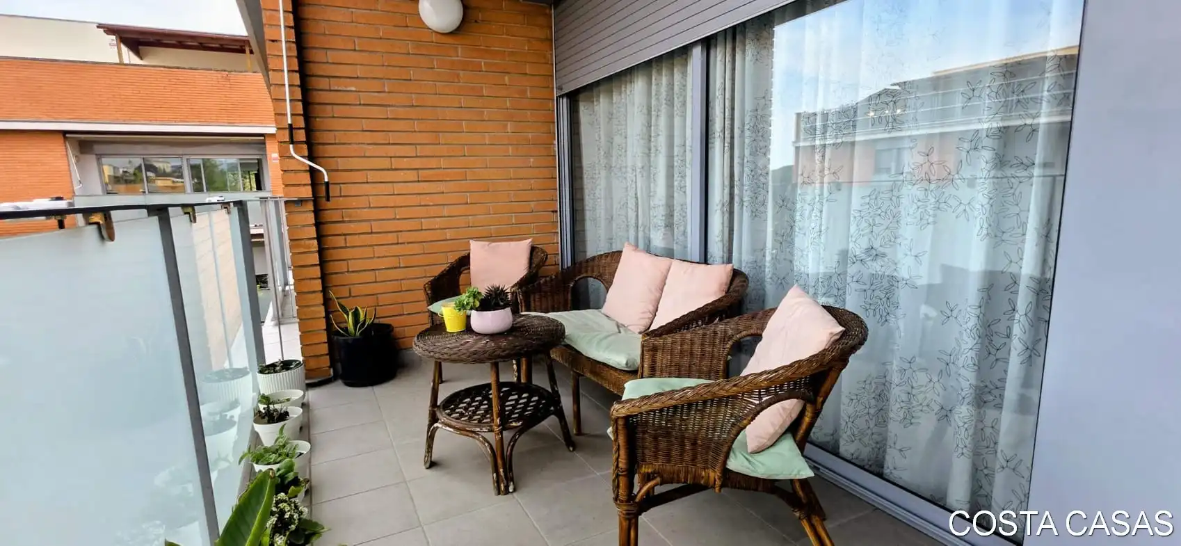 Terrace of Duplexes for sale in Castelldefels  with Air Conditioner, Heating and Parquet flooring