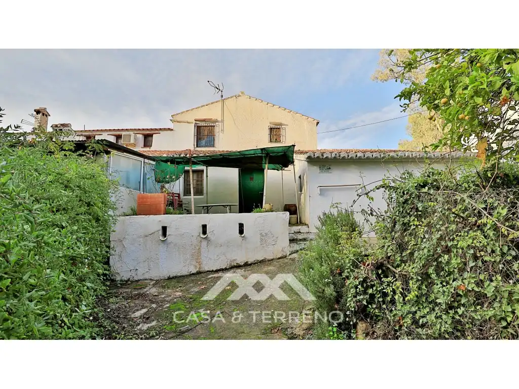 Vista exterior de Finca rústica en venta en Comares con Jardín privado y Terraza