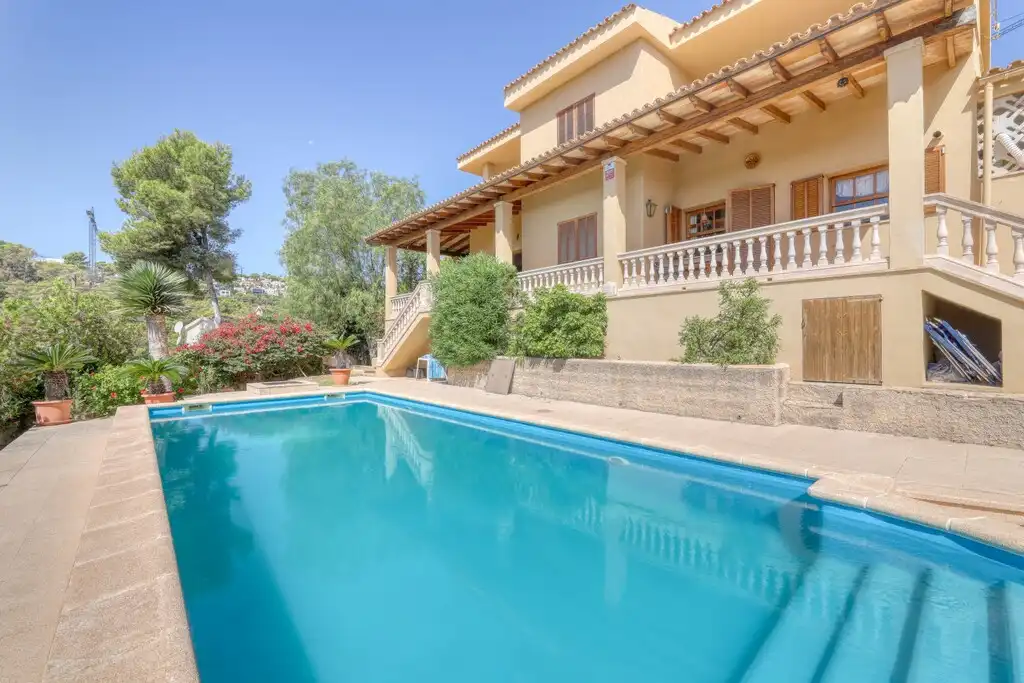 Swimming pool of Houses for sale in Calvià  with Air Conditioner, Private garden and Terrace
