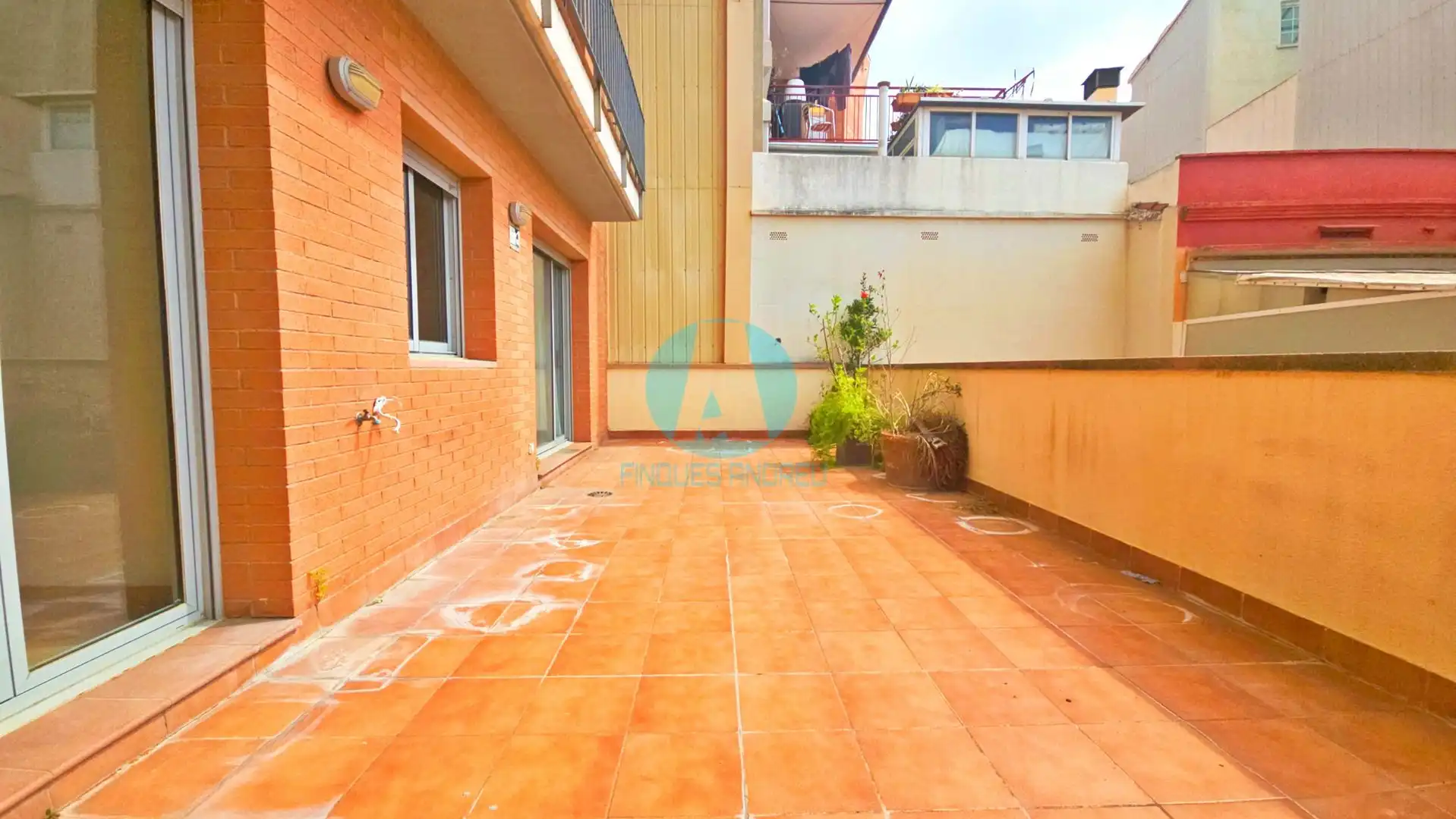 Terrasse von Wohnung zum Verkauf in Mataró mit Klimaanlage, Heizung und Terrasse
