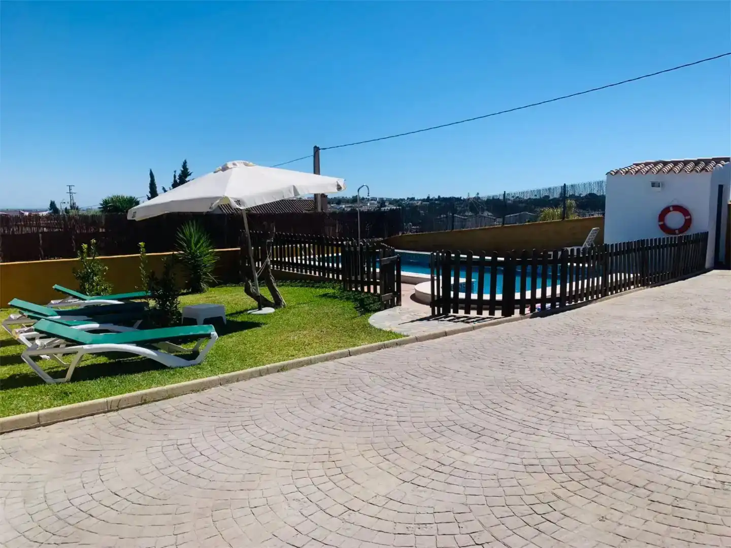 Piscina de Casa o xalet de lloguer en Conil de la Frontera amb Piscina