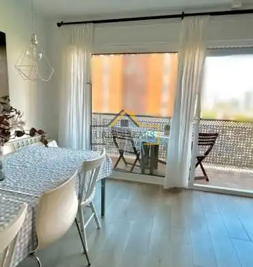Terrasse von Dachboden zum Verkauf in Mataró mit Klimaanlage, Heizung und Parkett