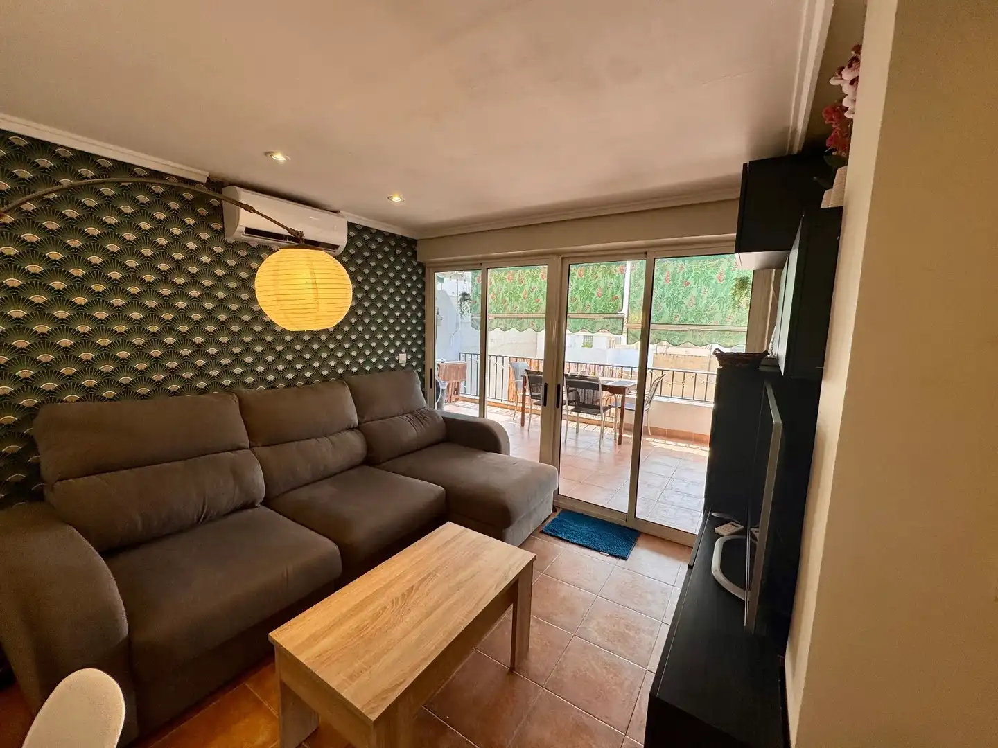 Sala de estar de Apartamento en venta en Sagunto / Sagunt con Aire acondicionado