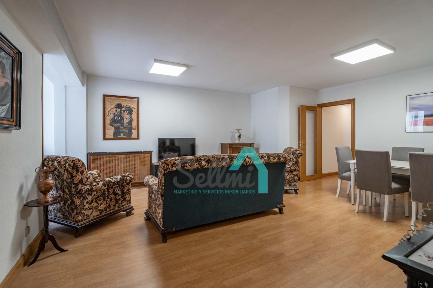 Living room of Flat to rent in Oviedo   with Heating and Furnished