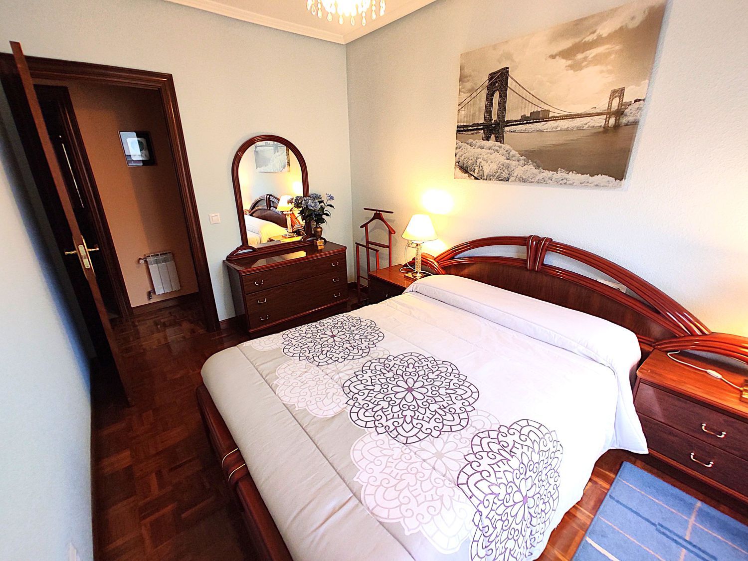 Dormitori de Pis en venda en Vitoria - Gasteiz amb Calefacció, Parquet i Terrassa