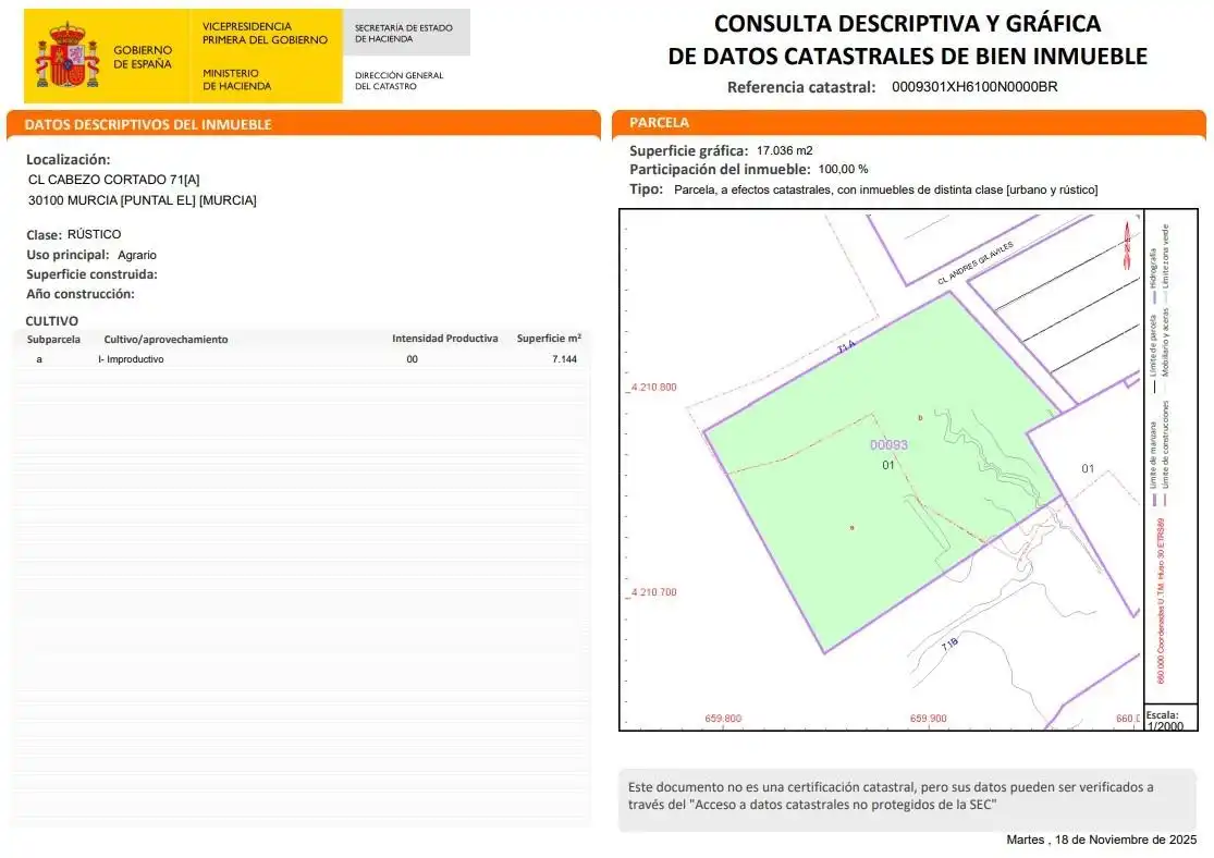 Terreno industriale in vendita a Pedanías Norte, imagen 6