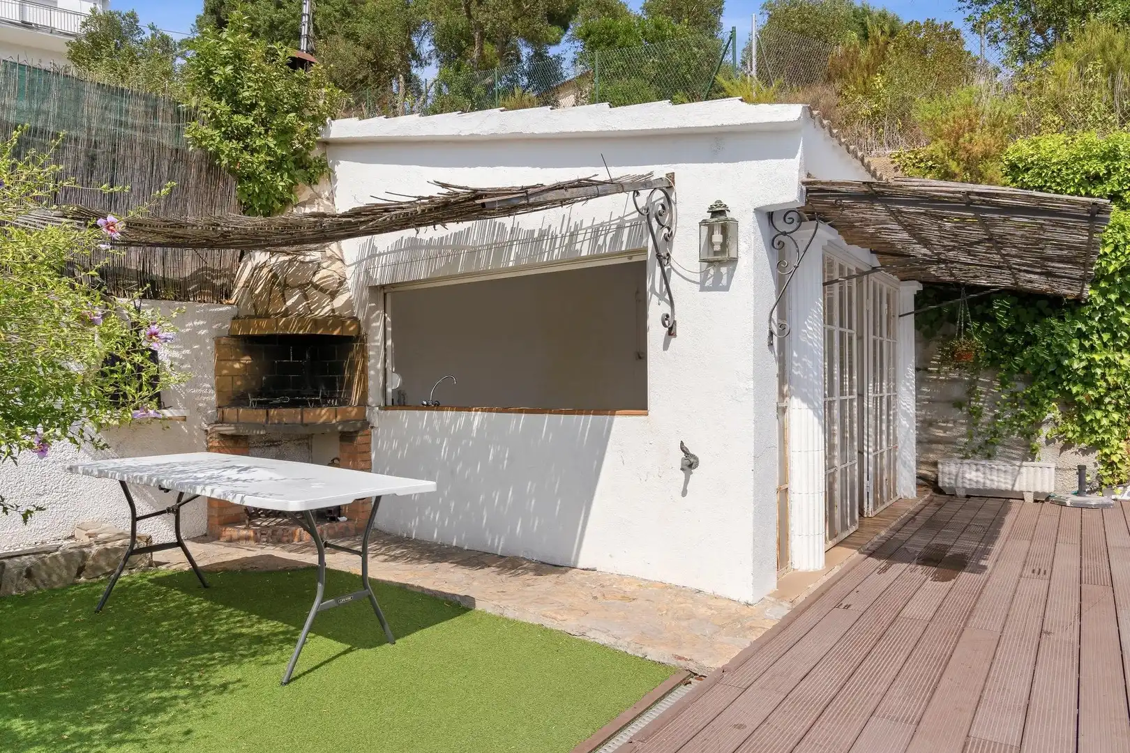 Terraza de Casa o chalet en venta en Vidreres con Aire acondicionado, Calefacción y Jardín privado