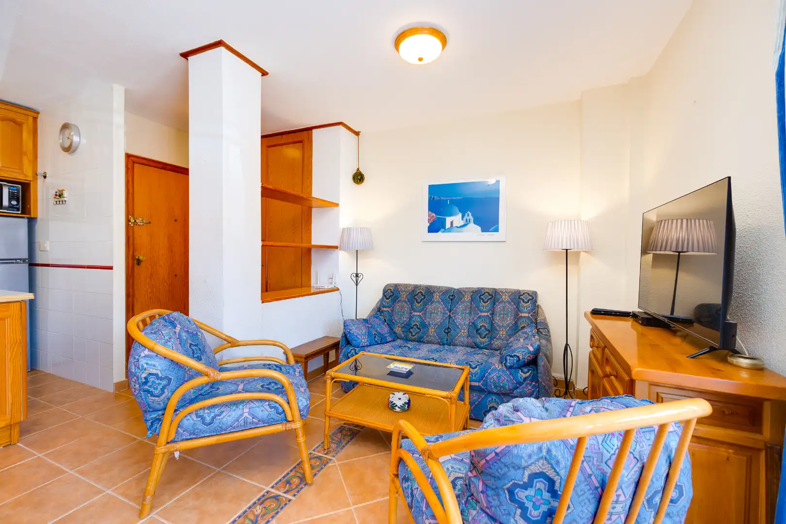 Living room of Flat for sale in Torrevieja  with Air Conditioner, Terrace and Balcony