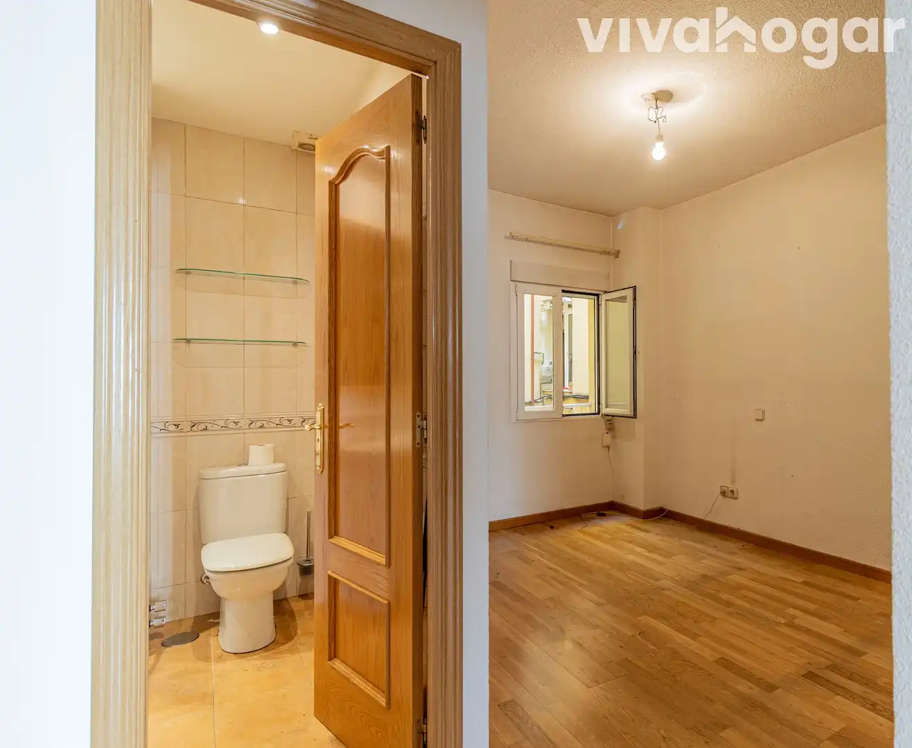Bedroom of Flat for sale in Madrid  with Air Conditioner, Heating and Terrace