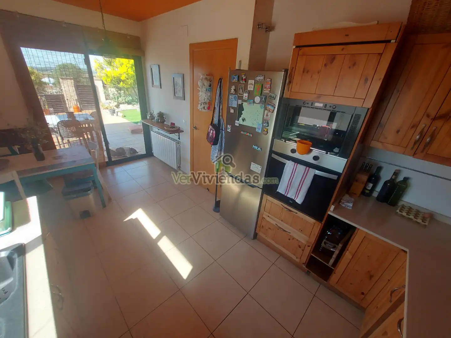 Cuina de Casa o xalet en venda en Piera amb Aire condicionat, Calefacció i Jardí privat