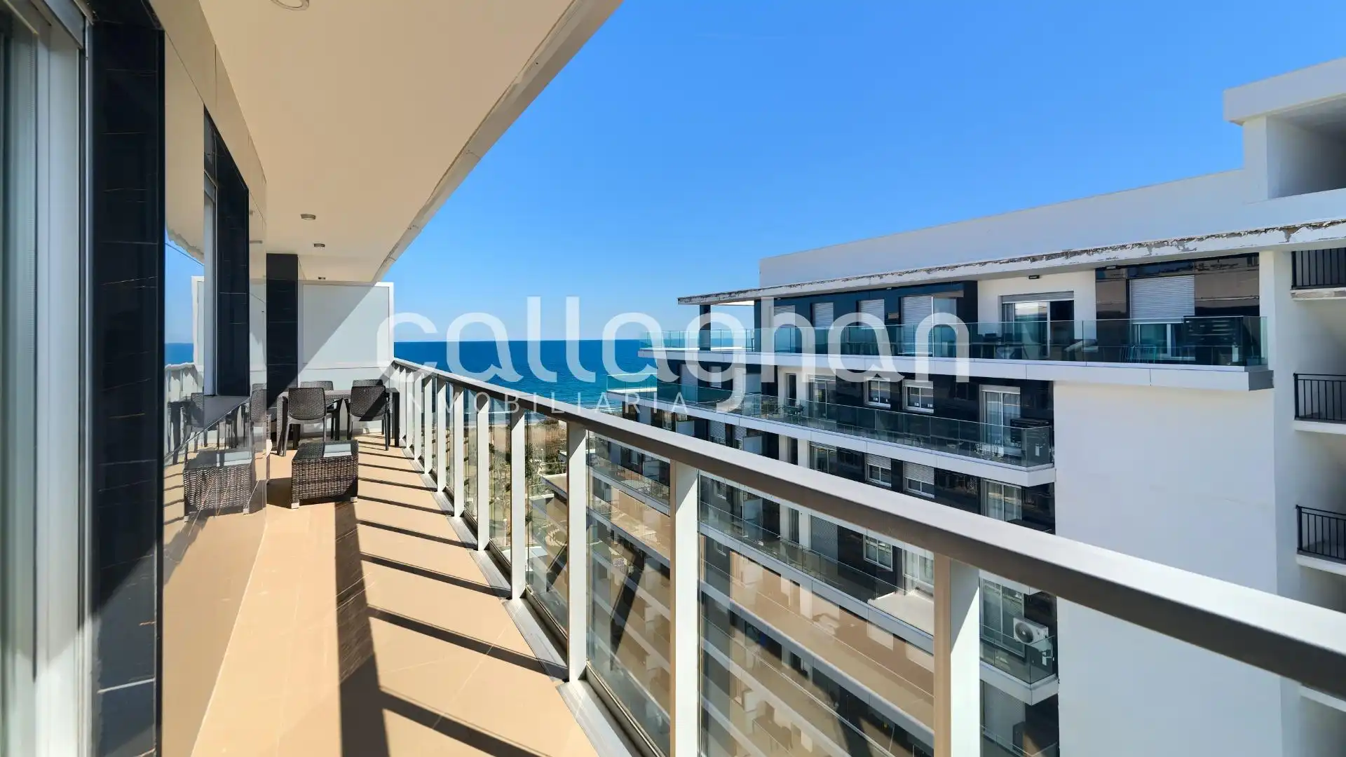 Terraza de Piso en venta en Oropesa del Mar / Orpesa con Aire acondicionado, Calefacción y Jardín privado