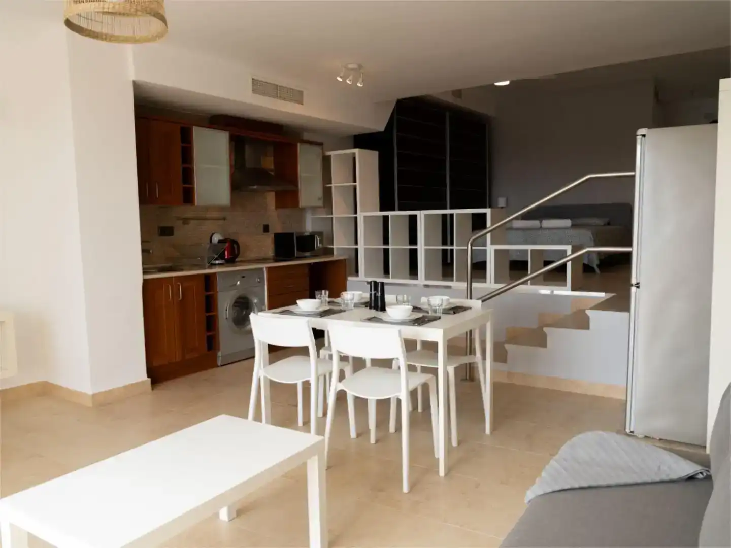Cuina de Apartament en venda en Vícar amb Piscina i Balcó