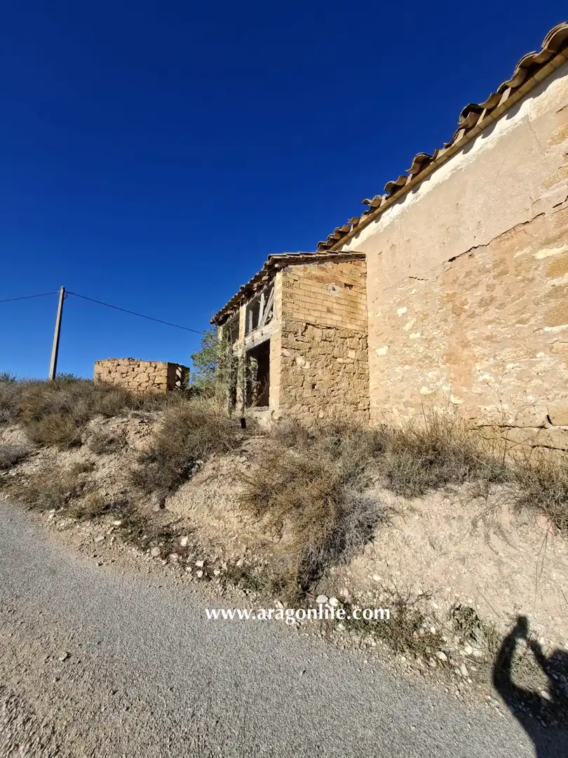 Vista exterior de Finca rústica en venta en Caspe