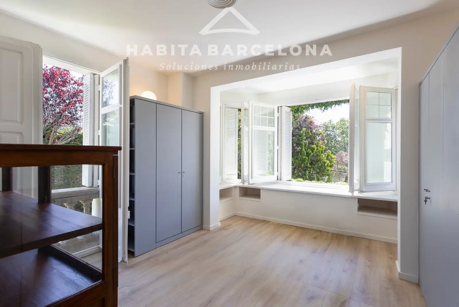 Dormitori de Casa o xalet de lloguer en Barcelona amb Aire condicionat, Calefacció i Jardí privat