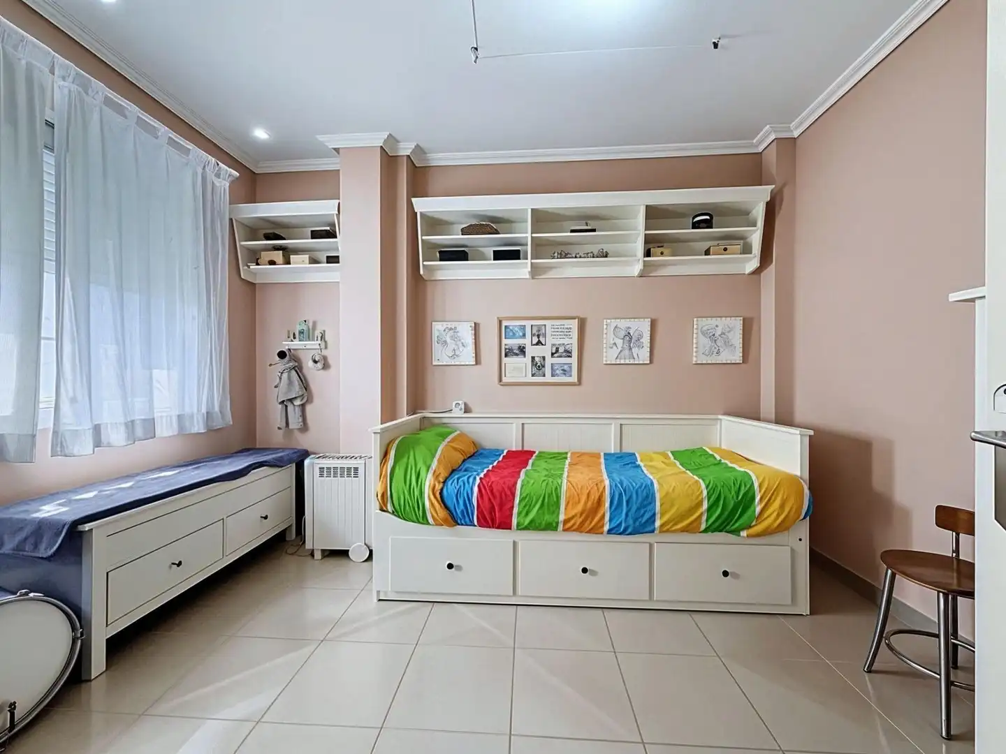 Bedroom of Houses for sale in Valencia  with Air Conditioner, Heating and Parquet flooring