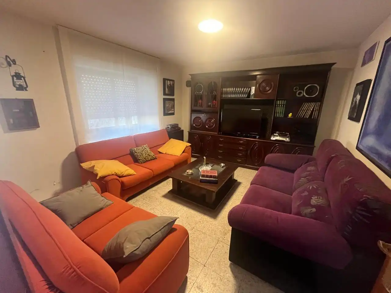 Sala d'estar de Casa o xalet en venda en Susinos del Páramo amb Calefacció i Terrassa