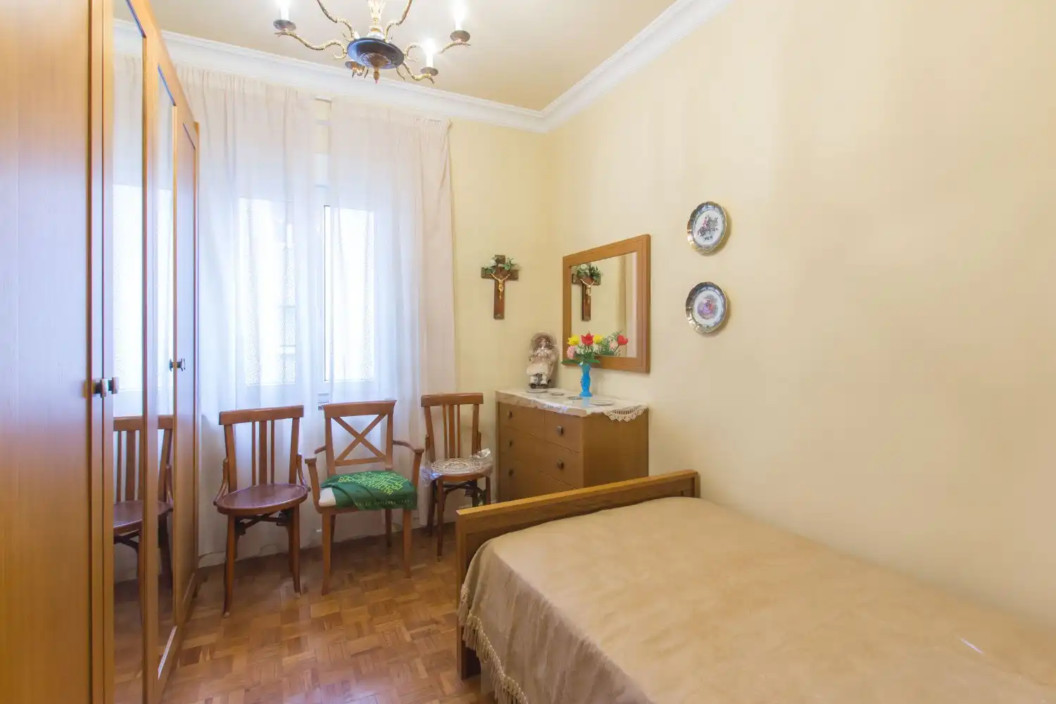 Bedroom of Flat for sale in  Pamplona / Iruña  with Heating and Balcony