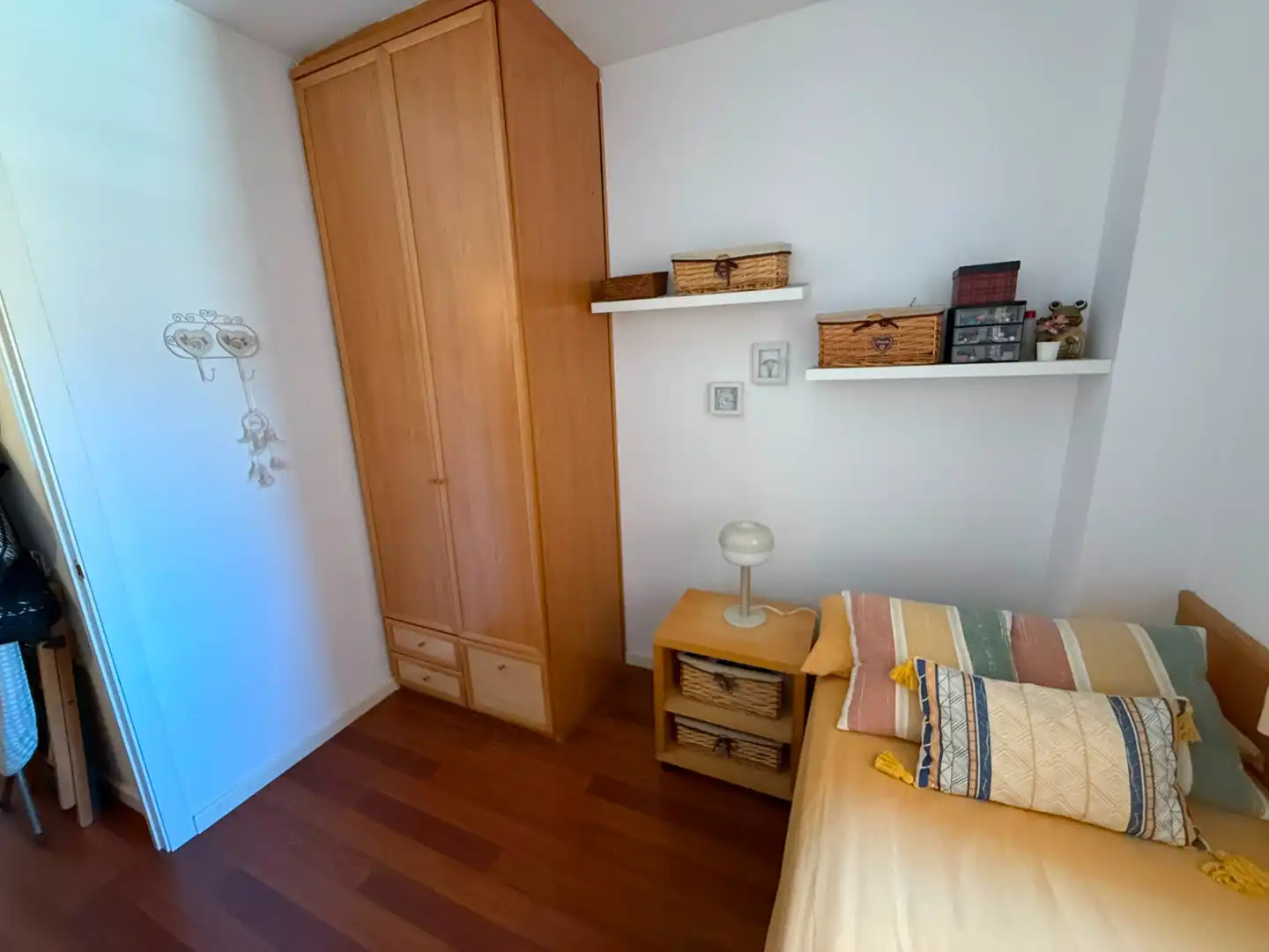 Schlafzimmer von Wohnung zum Verkauf in Cornellà de Llobregat mit Klimaanlage, Heizung und Parkett