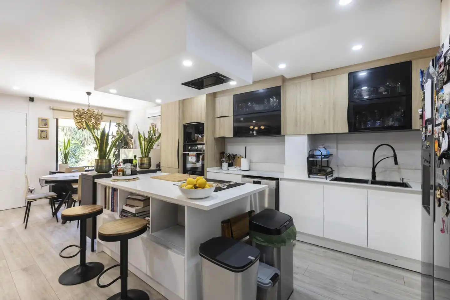 Cocina de Casa adosada en venta en L'Eliana con Aire acondicionado y Jardín privado