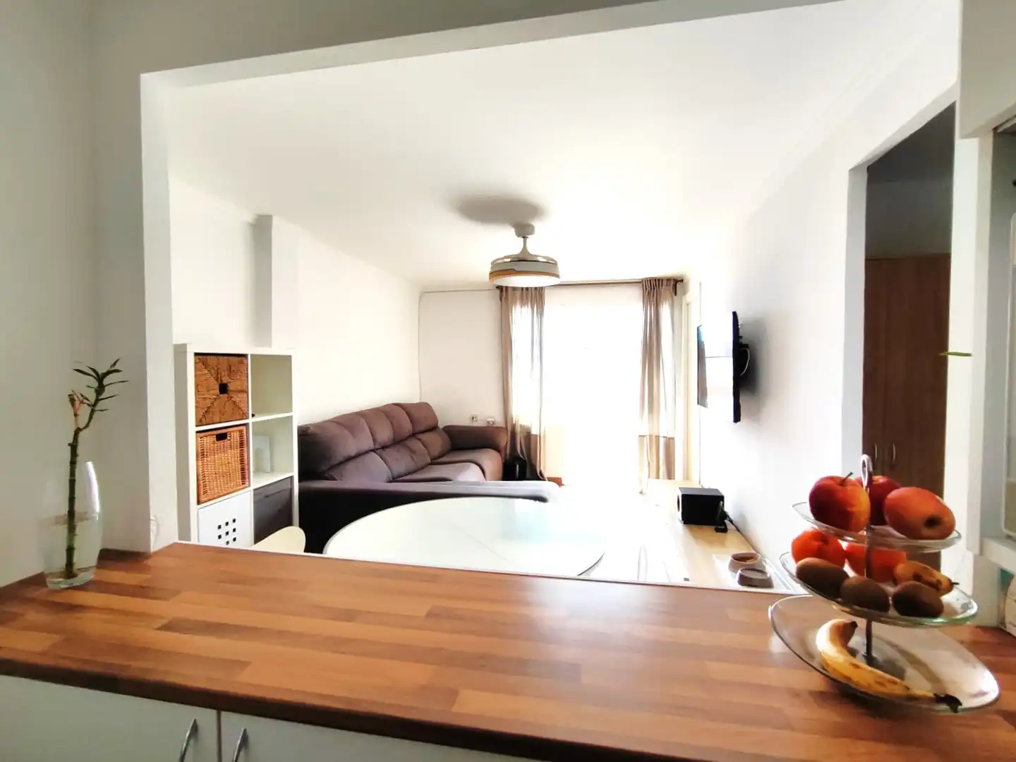 Sala de estar de Piso en venta en Paterna con Aire acondicionado, Amueblado y Horno
