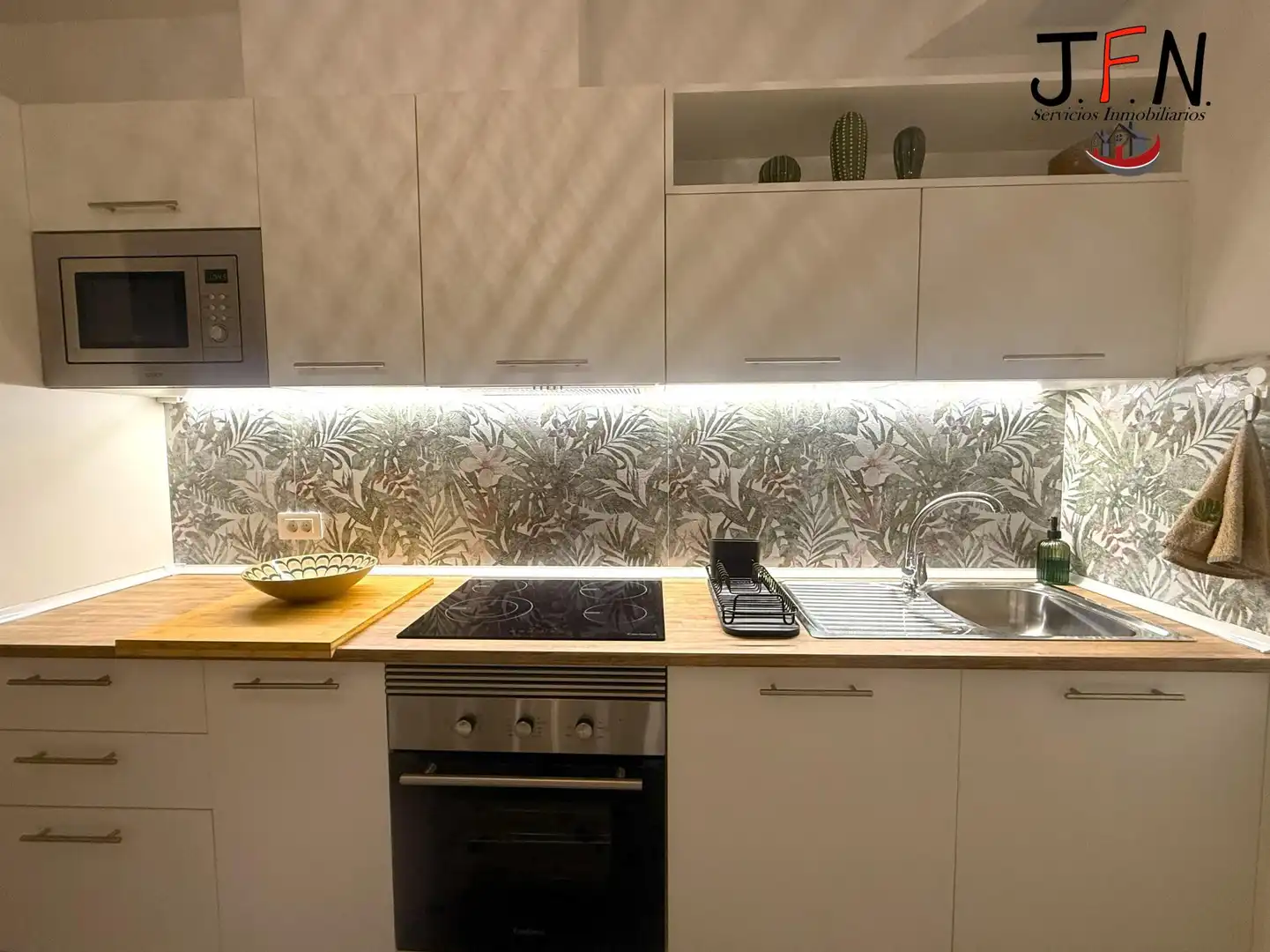 Kitchen of Ground floor for rent in Antigua  with Furnished, Alarm and Community pool