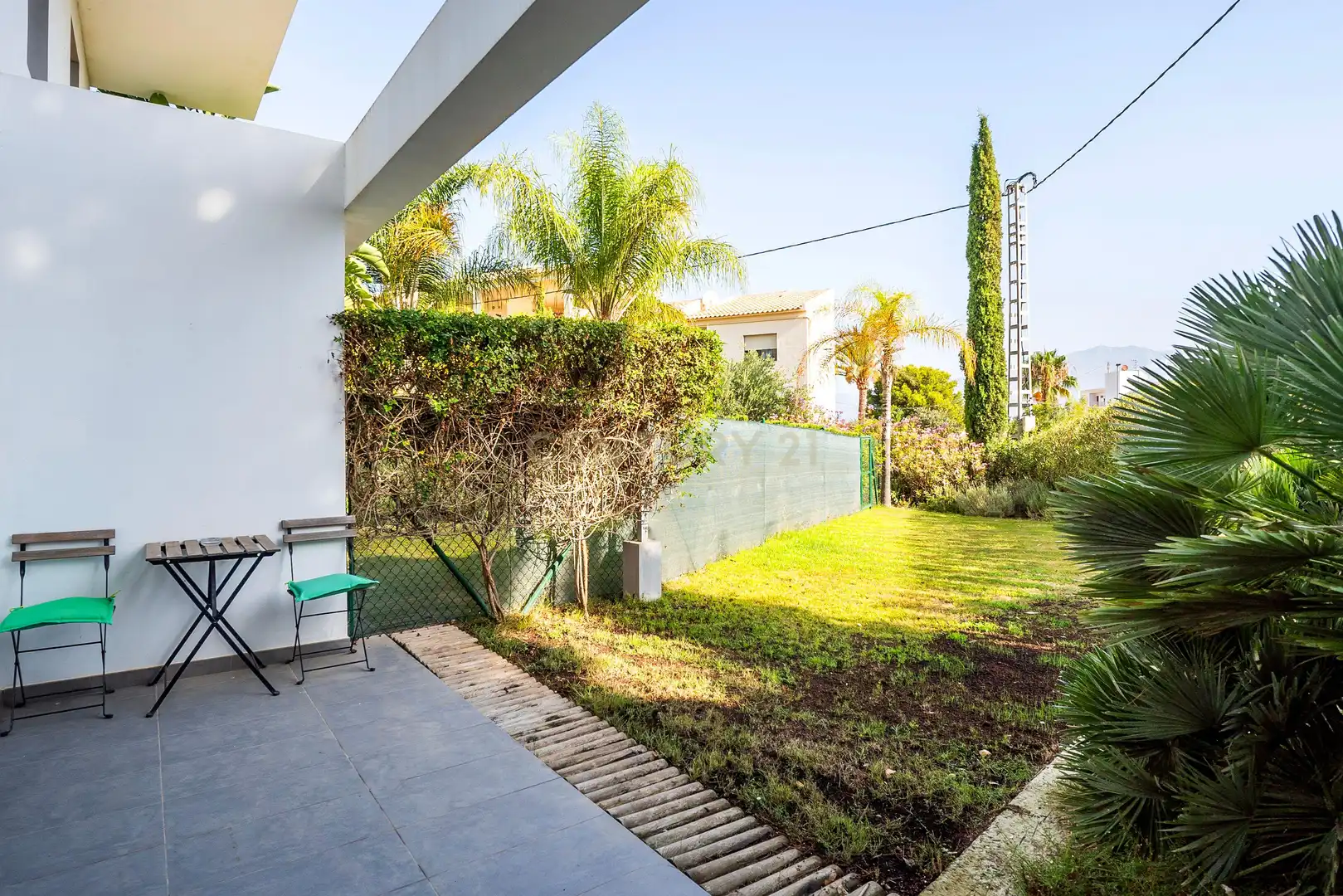 Garden of Detached homes for sale in L'Alfàs del Pi  with Air Conditioner, Furnished and Balcony
