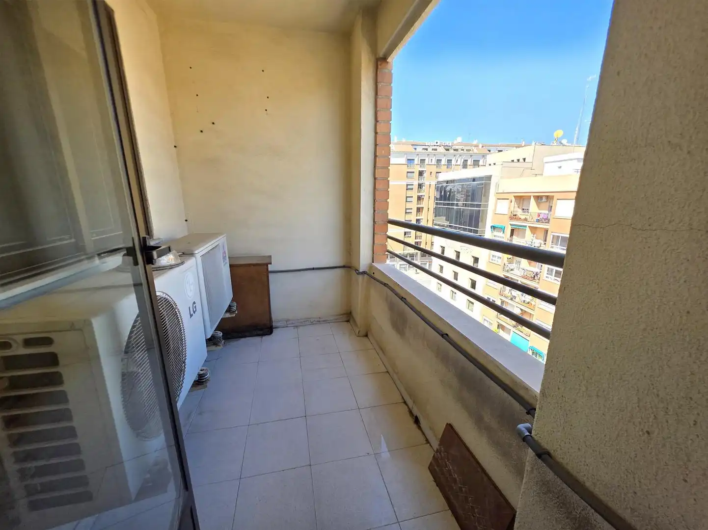 Balcony of Attic for sale in Castellón de la Plana / Castelló de la Plana  with Air Conditioner, Heating and Terrace