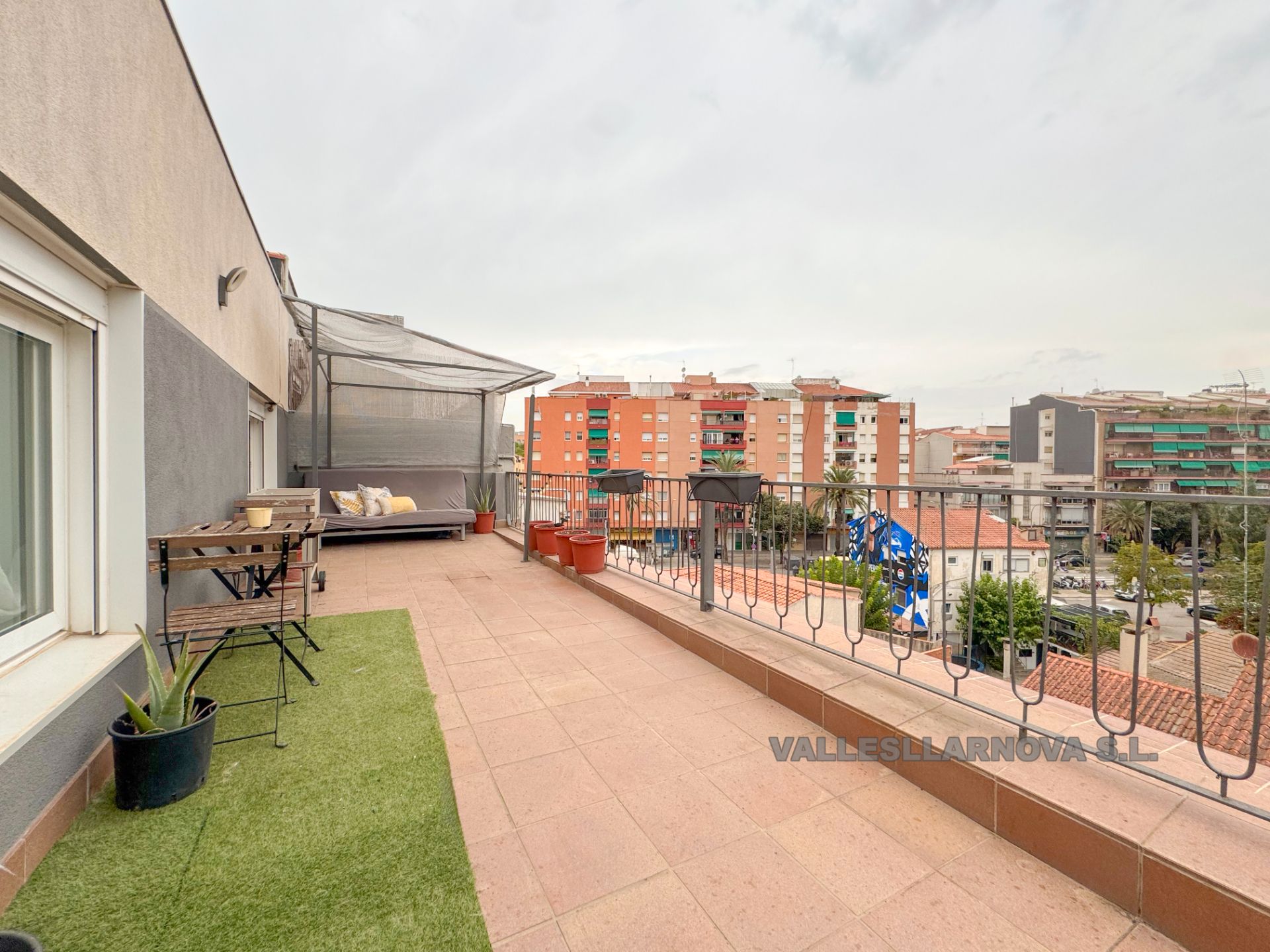 Terrace of Attic for sale in Mollet del Vallès  with Air Conditioner, Heating and Parquet flooring