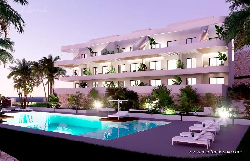 Appartement compact avec piscine à vendre à Balcón de Finestrat - Terra Marina, imagen 12