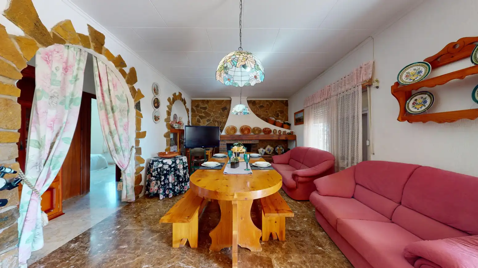 Sala de estar de Casa o chalet en venta en Novelda con Aire acondicionado, Jardín privado y Terraza